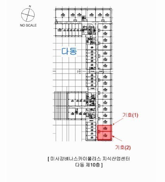 2025타경51051 경기도 하남시 미사강변한강로 135, 미사강변스카이폴리스지식산업센터 10층 다1039호 아파트형공장 경매 이미지