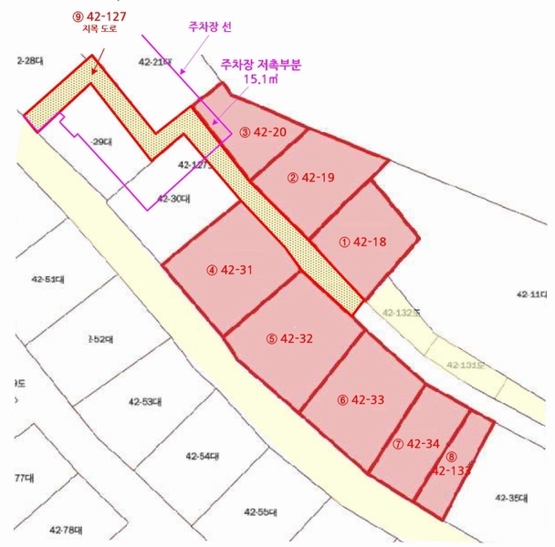 2025타경8982 서울특별시 강서구 화곡동 42-34 대지 경매 이미지