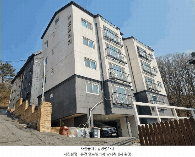 2025타경51821 경기도 광주시 삼지곡길79번길 5-85, 엠포빌리지 3층 302호 다세대(빌라)[공급23평형] 경매 이미지