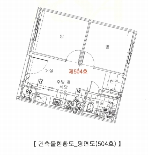 2025타경52777 경기도 성남시 중원구 도촌로8번길 33, 으뜸이레가 5층 504호 오피스텔[계약24평형] 경매 이미지