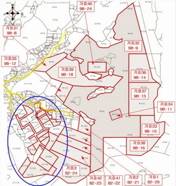 2021타경5173 경기도 광주시 퇴촌면 관음리 82-20 임야 경매 이미지