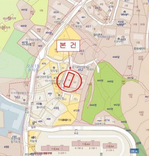 2024타경70765 경기도 광주시 오포안로 294-29, 모두빌 201동 지1층 101호 다세대(빌라) 경매 이미지