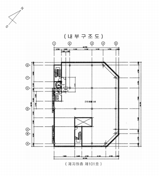 2024타경70796 경기도 성남시 분당구 불정로 260, 장터조합상가 지하층 101호 근린상가 경매 이미지