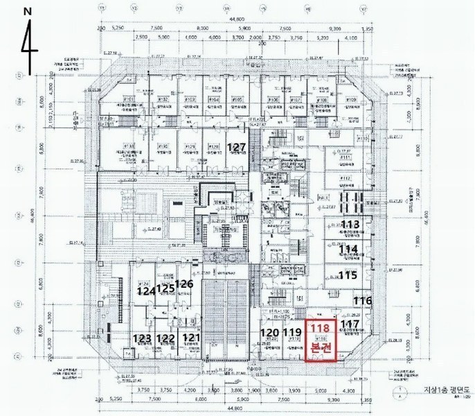 2024타경71584 경기도 성남시 중원구 둔촌대로80번길 3-10, 성남아리스타 1층 118호 근린상가 경매 이미지