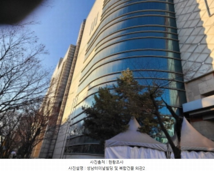 2025타경50034 경기도 성남시 분당구 성남대로925번길 16, 성남(분당)여객자동차터미널및복합건물 3층 220호 근린상가 경매 이미지