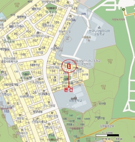 2025타경51749 경기도 안산시 단원구 사세충열로2길 20-1, 제너빌2차 2층 201호 다세대(빌라)[공급22평형] 경매 이미지