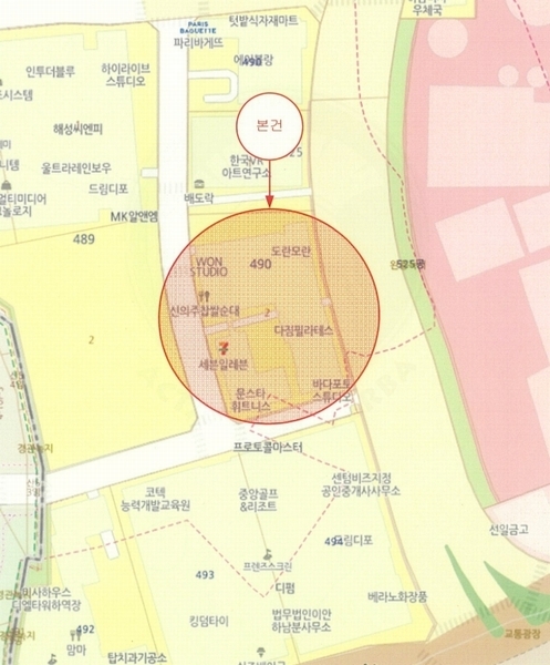2025타경51758 경기도 하남시 미사강변서로 16, 하우스디스마트밸리 지1층 알비169호 근린상가 경매 이미지