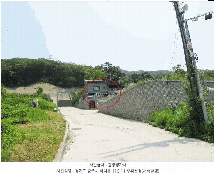 2025타경52133 경기도 광주시 회덕동 116-11 주택 경매 이미지