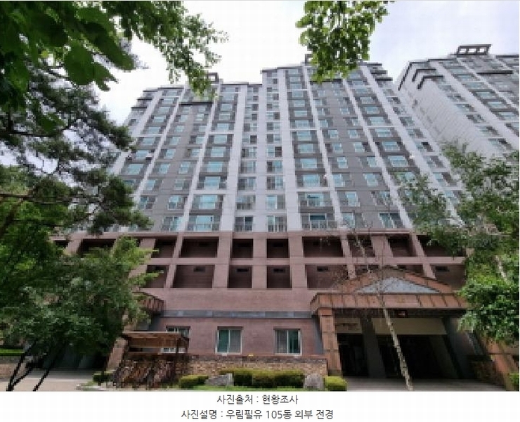 2025타경52335 경기도 광주시 경안천로 91, 송정우림필유 105동 8층 803호 아파트[공급33평형] 경매 이미지