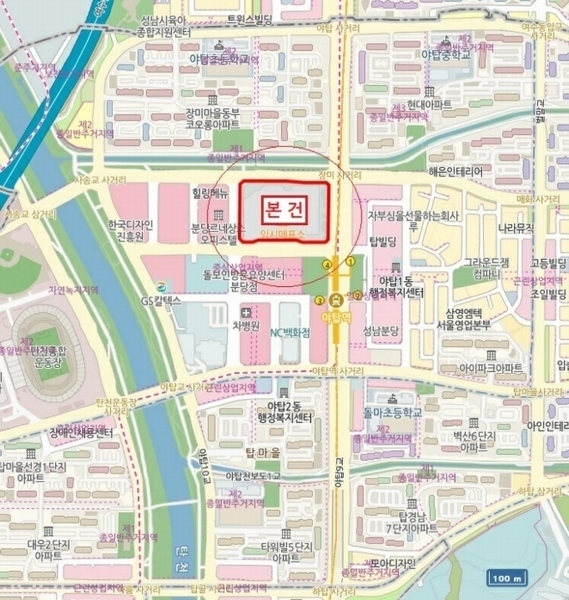 2024타경5327 경기도 성남시 분당구 성남대로925번길 16, 성남(분당)여객자동차터미널및복합건물 지2층 169호 근린상가 경매 이미지