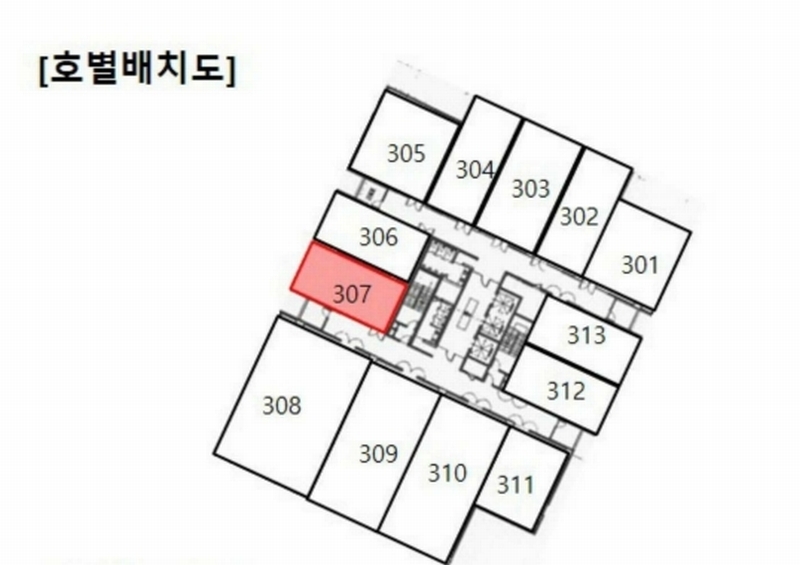 2025타경9972 서울특별시 구로구 디지털로31길 53, 이앤씨벤처드림타워5차 3층 307호 아파트형공장 경매 이미지