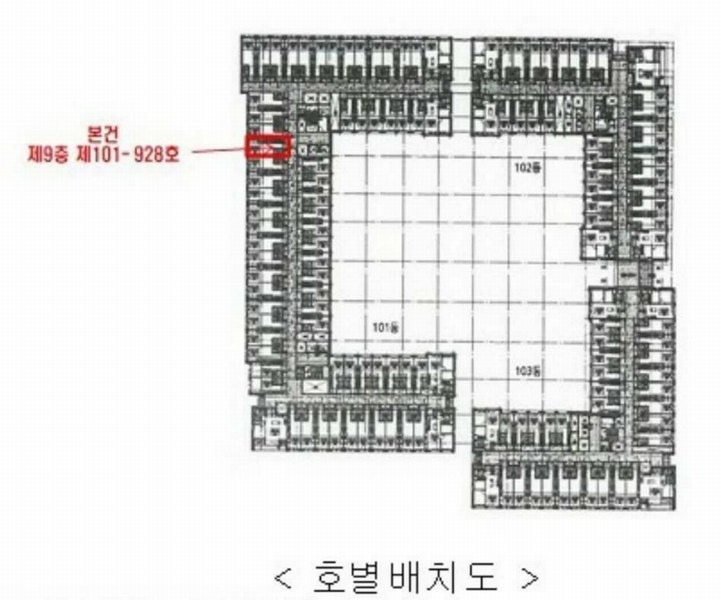 2024타경62672 경기도 하남시 미사대로 410, 미사강변오벨리스크 9층 101-928호 오피스텔[계약18평형] 경매 이미지
