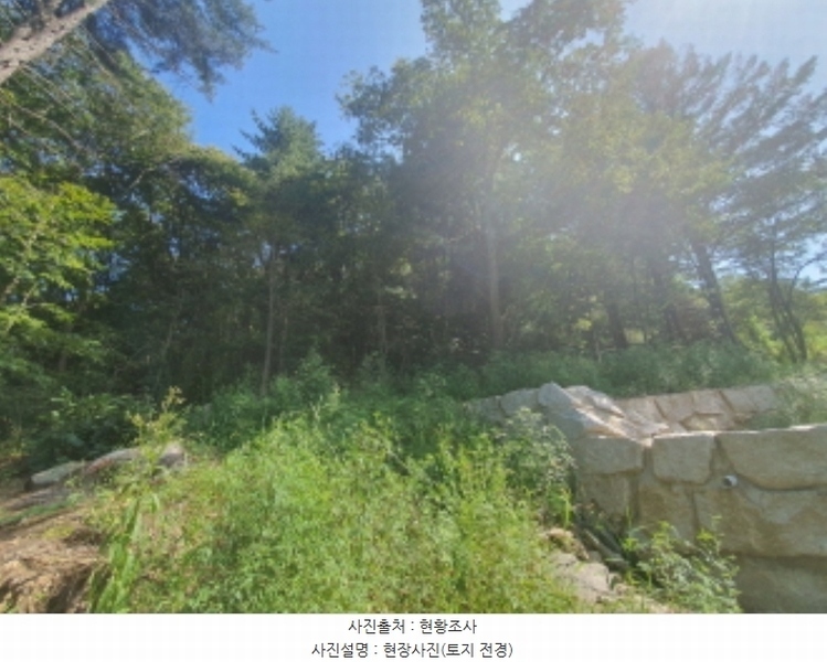 2024타경63385 경기도 광주시 퇴촌면 영동리 산38-1 임야 경매 이미지