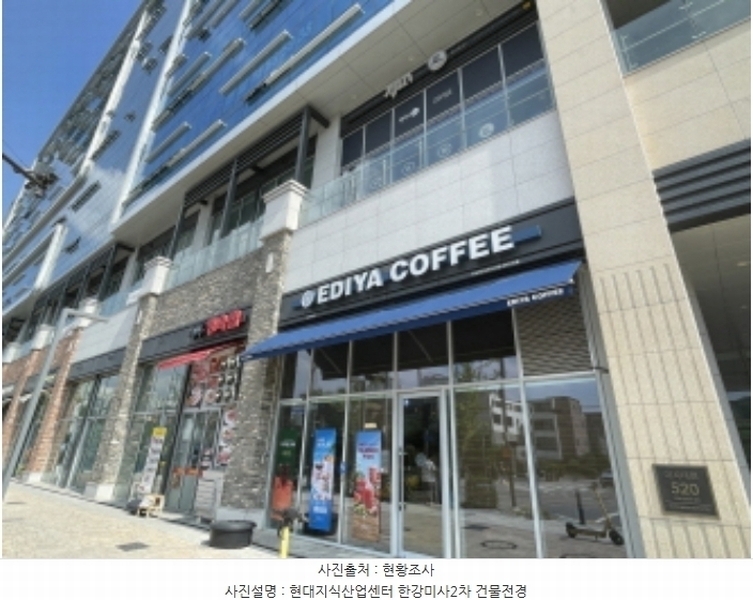 2024타경65589 경기도 하남시 미사대로 520, 현대지식산업센터한강미사2차-25블럭-근린생활시설 1층 디씨01-033호 근린상가 경매 이미지