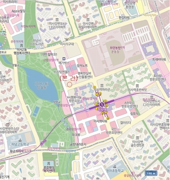 2024타경69925 경기도 하남시 망월동 1094 근린상가 경매 이미지