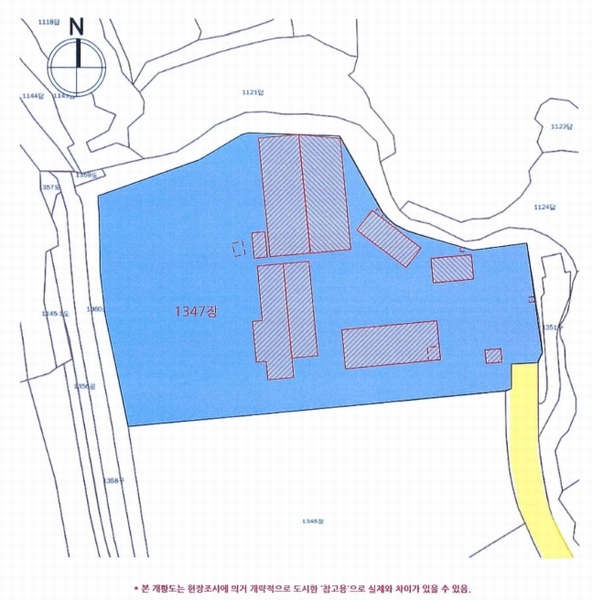 2025타경756 경상남도 산청군 금서면 매촌리 1347 공장 경매 이미지