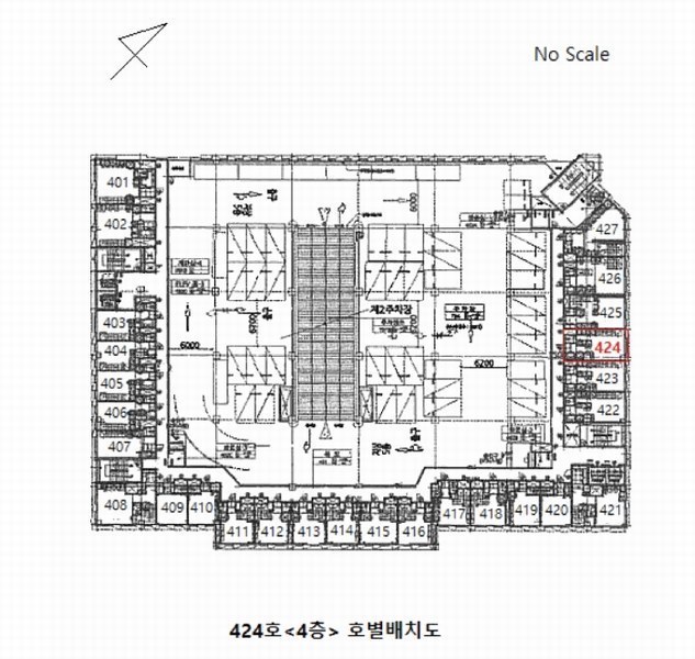 2025타경1476 경기도 성남시 분당구 황새울로311번길 28, 라포르테블랑서현 424호외1개호 근린상가 경매 이미지
