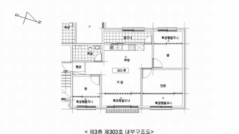 2025타경3274 경기도 광주시 천진암로694번길 19-2, 은혜빌 3층 303호 다세대(빌라)[공급17평형] 경매 이미지