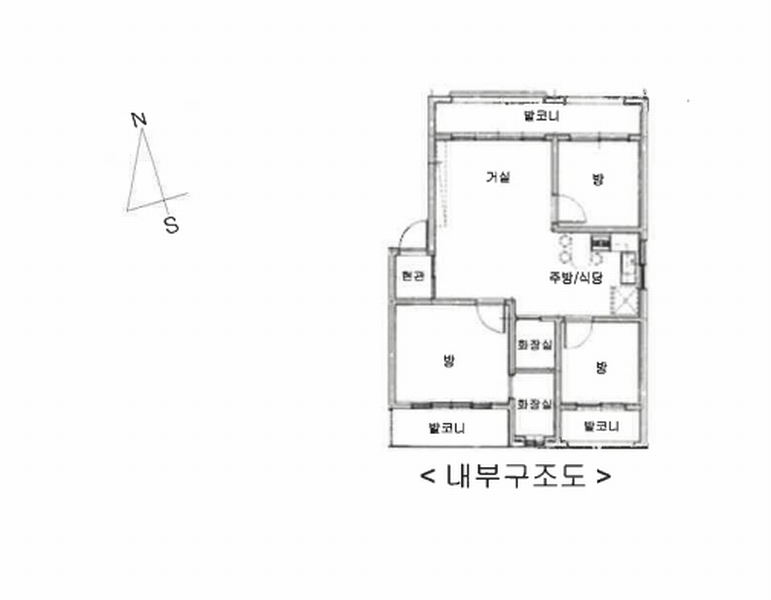 2025타경51716 경기도 안산시 단원구 경일길 30-1, 태영하이츠빌라4차 3층 301호 다세대(빌라)[공급19평형] 경매 이미지