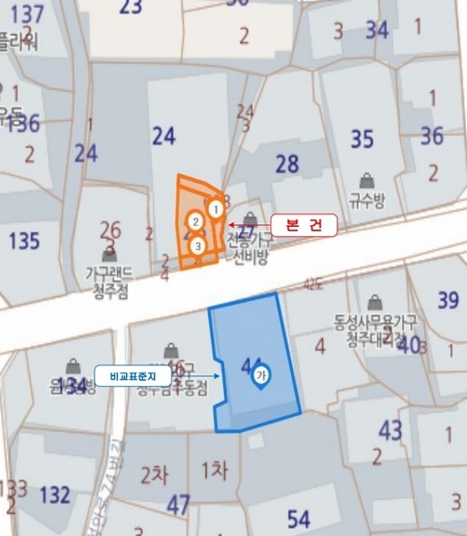 2025타경51884 충청북도 청주시 상당구 남주동 628-95 대지 경매 이미지