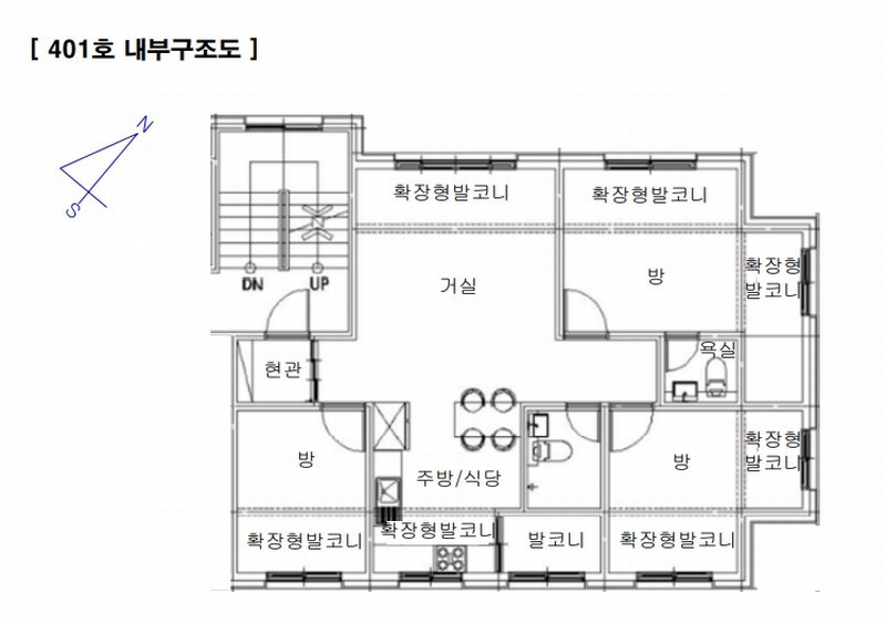 2025타경52278 경기도 광주시 문형산안길 21, 강남빌라 4층 401호 다세대(빌라)[공급18평형] 경매 이미지