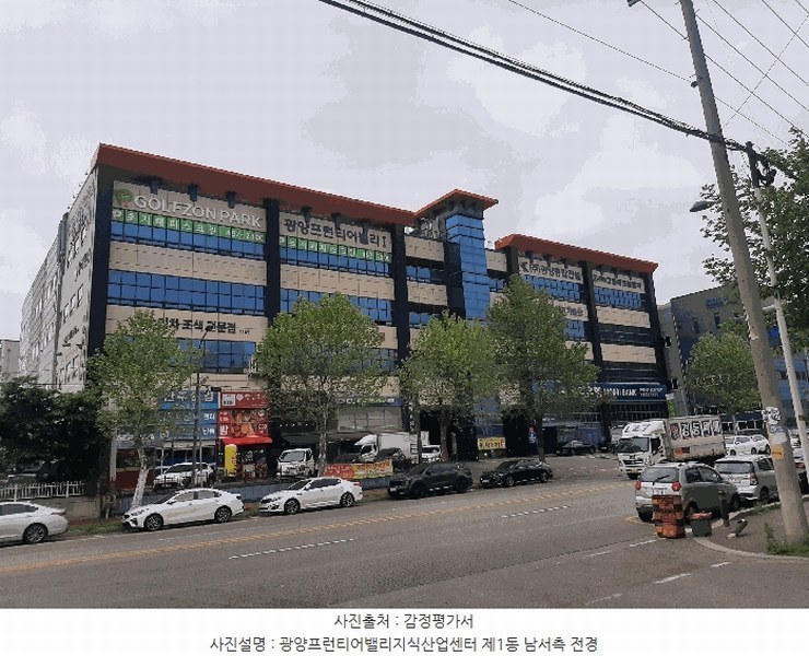 2025타경52369 경기도 안산시 단원구 별망로 419, 광양프런티어밸리지식산업센터 1동 1층 106호 아파트형공장 경매 이미지