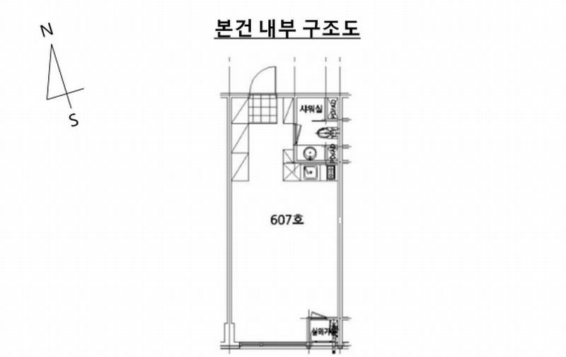 2025타경52527 경기도 하남시 덕풍동로 111-10, 트윈렉스1 6층 에이-607호 오피스텔 경매 이미지