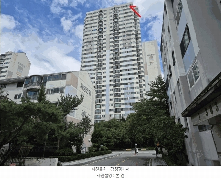 2025타경52947 경기도 성남시 분당구 중앙공원로 17, 한양아파트 316동 30층 3001호 아파트 경매 이미지