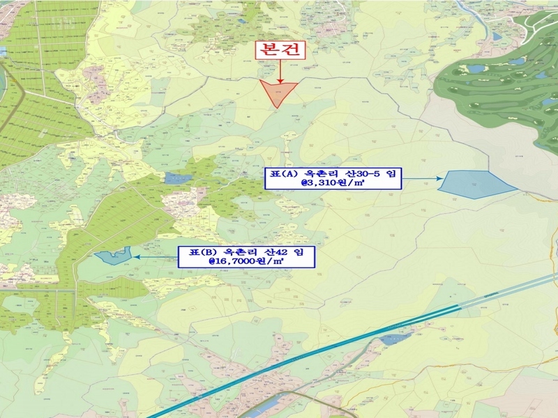 2024타경2024 경기도 여주시 대신면 옥촌리 산7 임야 경매 이미지