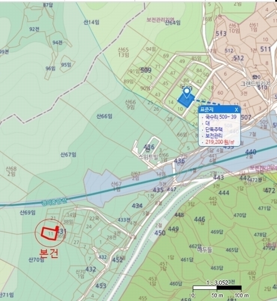 2024타경4075 경기도 양평군 양서면 국수리 431-11 주택 경매 이미지