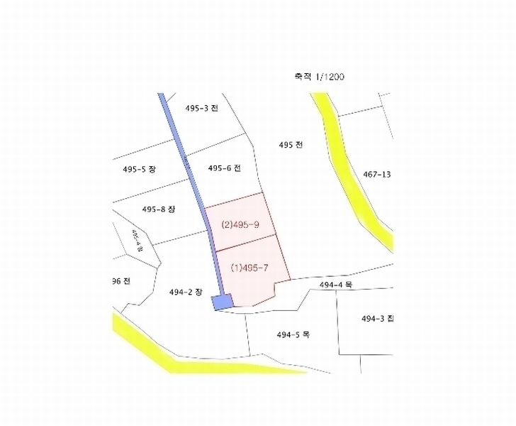 2024타경4259 경기도 이천시 대월면 초지리 495-7 농지 경매 이미지