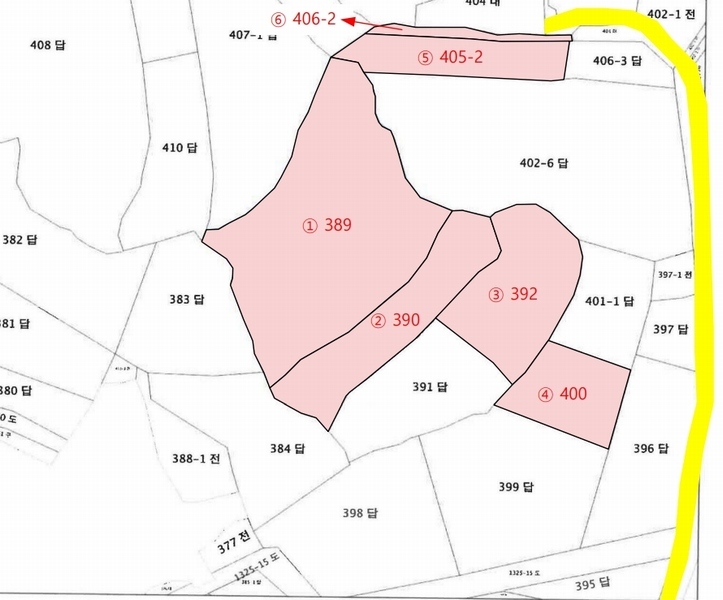 2024타경4495 충청남도 당진시 석문면 삼화리 389 농지 경매 이미지
