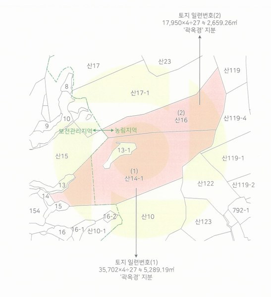 2024타경5122 경기도 양평군 개군면 주읍리 산14-1 임야 경매 이미지