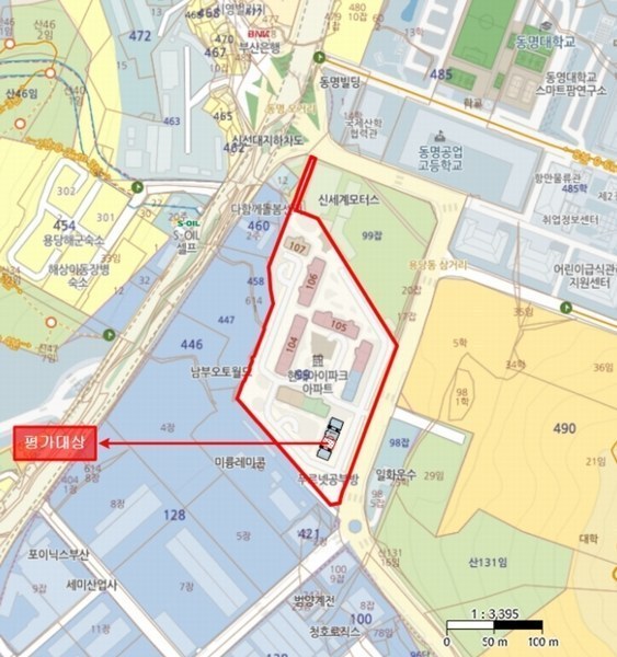 2024타경6156 부산광역시 남구 동명로 26, 현대아이파크 101동 6층 602호 아파트[공급24평형] 경매 이미지