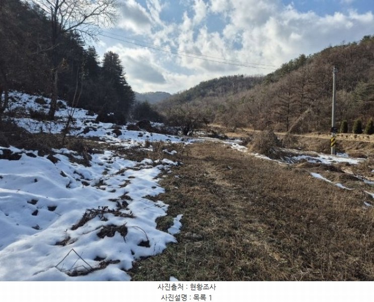 2024타경6873 경기도 양평군 양동면 삼산리 1006-2 농지 경매 이미지