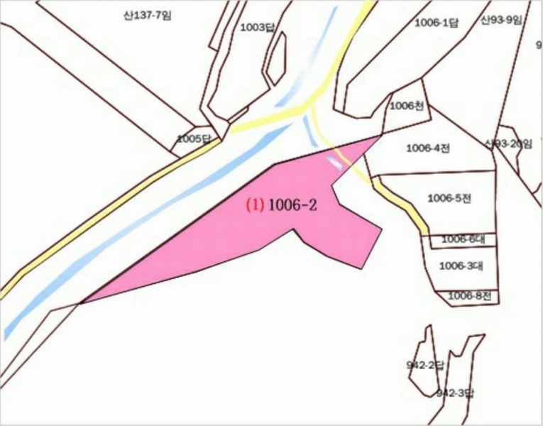 2024타경6873 경기도 양평군 양동면 삼산리 1006-2 농지 경매 이미지