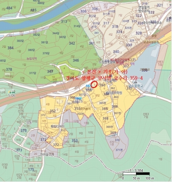 2024타경32322 경기도 양평군 양서면 국수리 359-4 다세대(빌라)[공급16평형] 경매 이미지