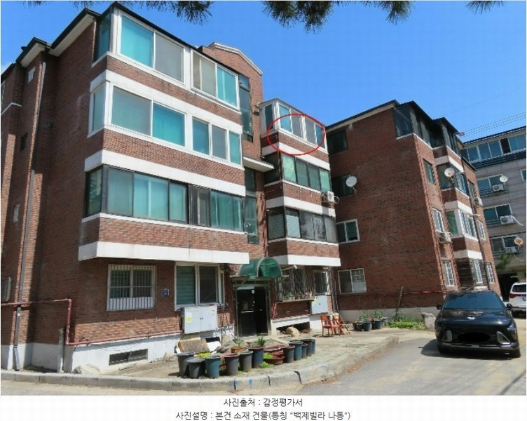 2024타경34113 경기도 양평군 양서면 두물머리길 8번길 20, 백제빌라 나동 4층 402호 다세대(빌라) 경매 이미지