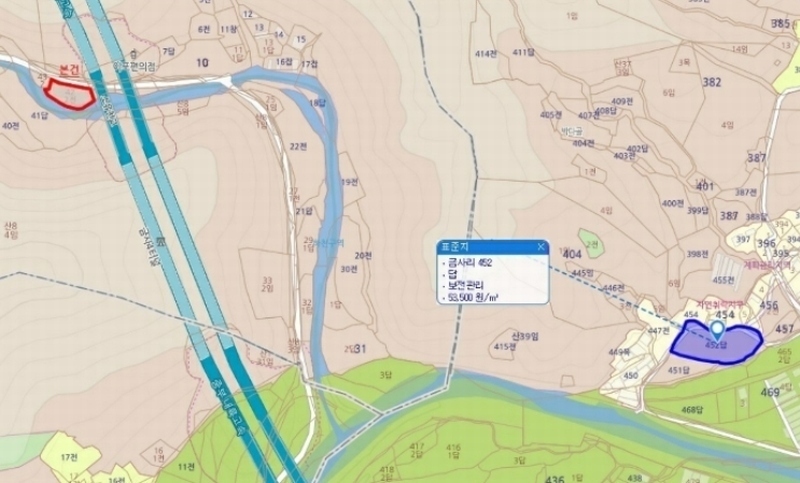 2022타경36986 경기도 여주시 금사면 소유리 42-2 농지 경매 이미지