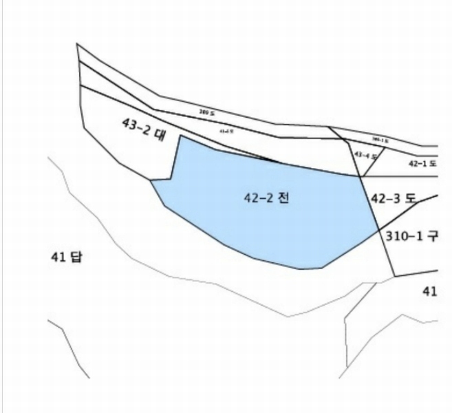 2022타경36986 경기도 여주시 금사면 소유리 42-2 농지 경매 이미지