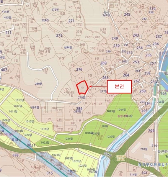 2023타경2645 경기도 양평군 지평면 송현리 276-7 다가구(원룸등) 경매 이미지