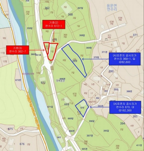 2023타경3617 경기도 양평군 용문면 연수리 672-1 주택 경매 이미지