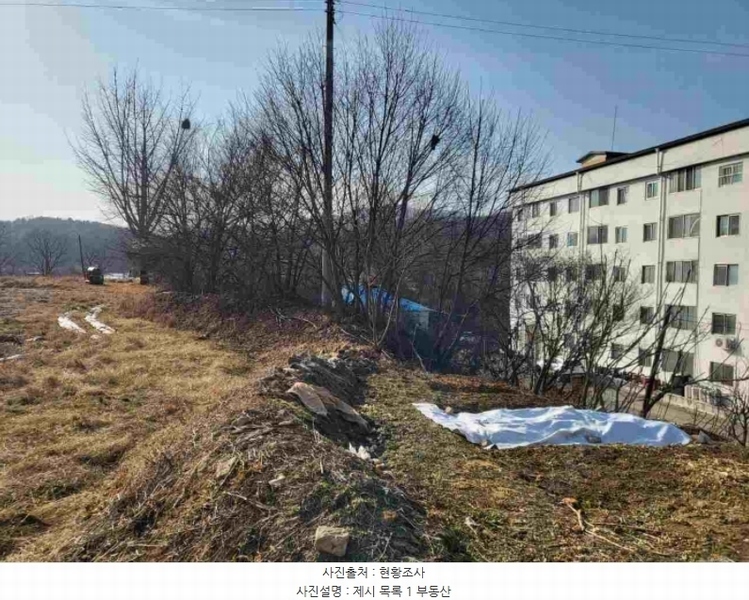 2023타경5873 경기도 양평군 양동면 쌍학리 165-1 대지 경매 이미지