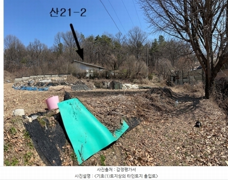 2024타경820 경기도 여주시 점봉동 산21-1 임야 경매 이미지