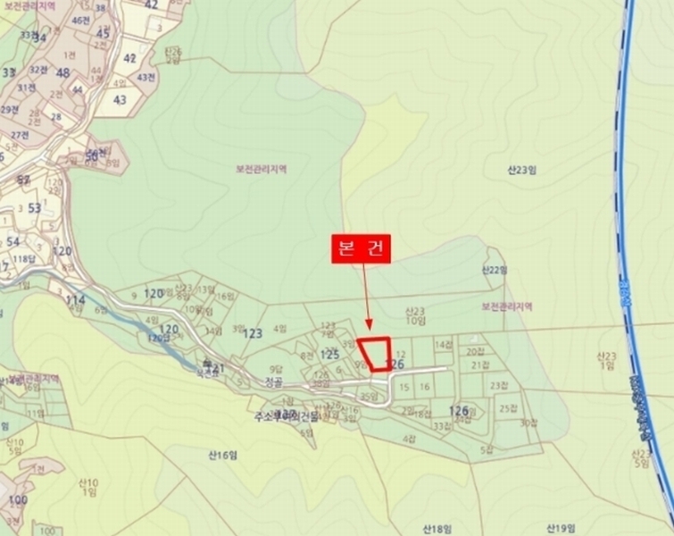 2024타경2543 경기도 이천시 마장면 장암리 126-11 잡종지 경매 이미지