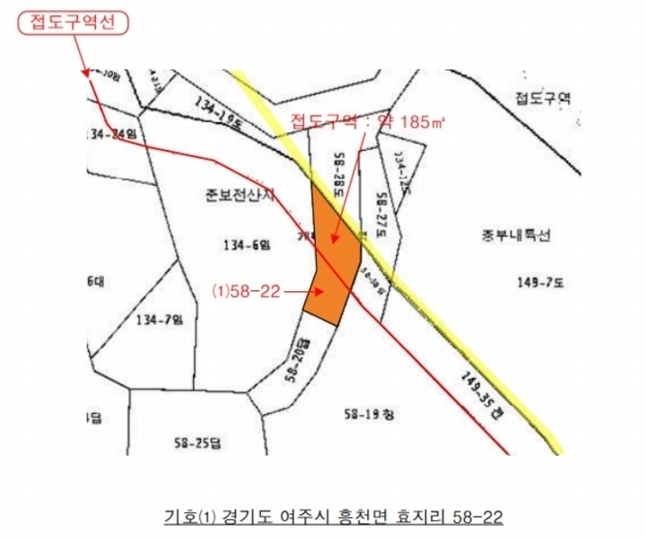 2024타경3843 경기도 여주시 흥천면 효지리 58-22 농지 경매 이미지