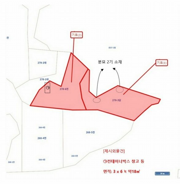 2024타경31381 경기도 양평군 강하면 동오리 270-6 농지 경매 이미지