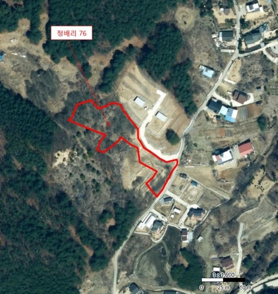 2024타경35000 경기도 양평군 서종면 정배리 76 농지 경매 이미지