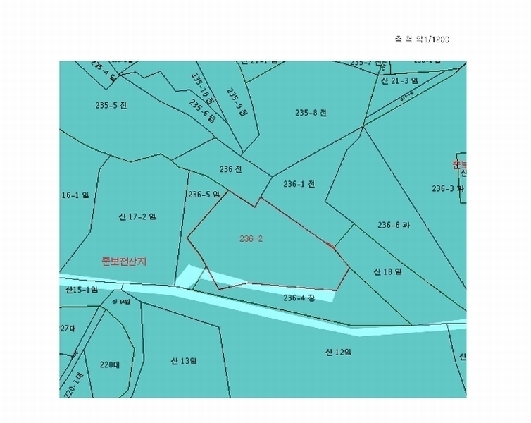 2024타경35253 경기도 이천시 모가면 서경리 236-2 농지 경매 이미지