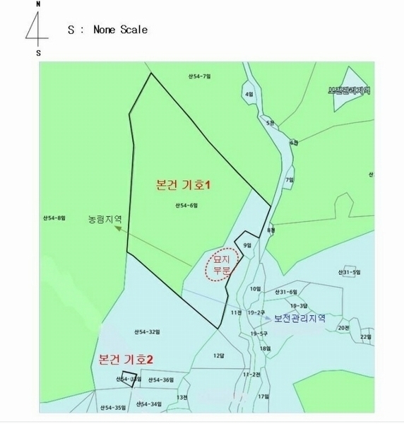 2024타경35642 경기도 양평군 양서면 도곡리 산54-6 임야 경매 이미지